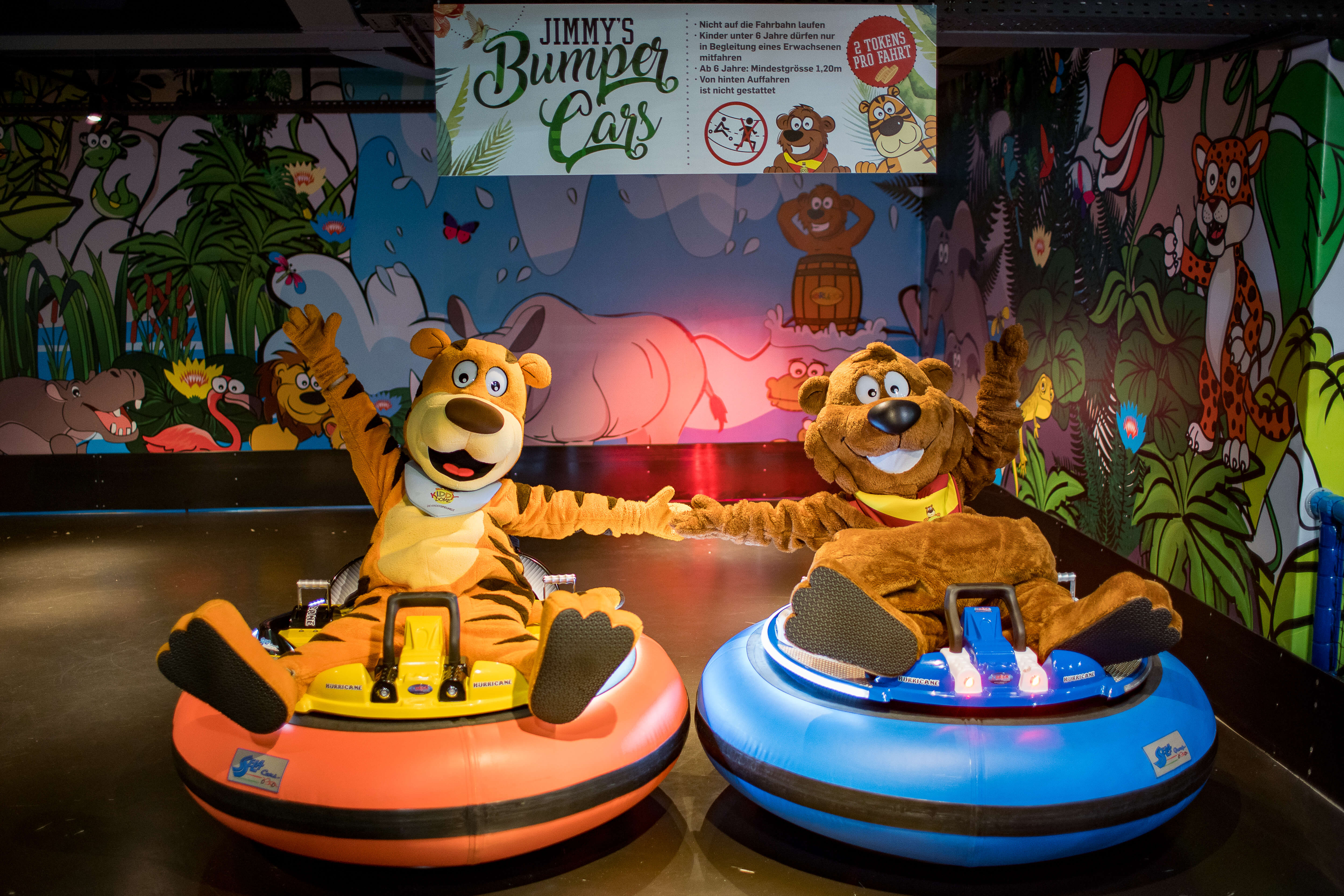 Bumper Cars im Kiddy Dome Rohrbach