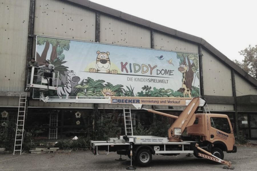 2013 Entstehung Kiddy Dome